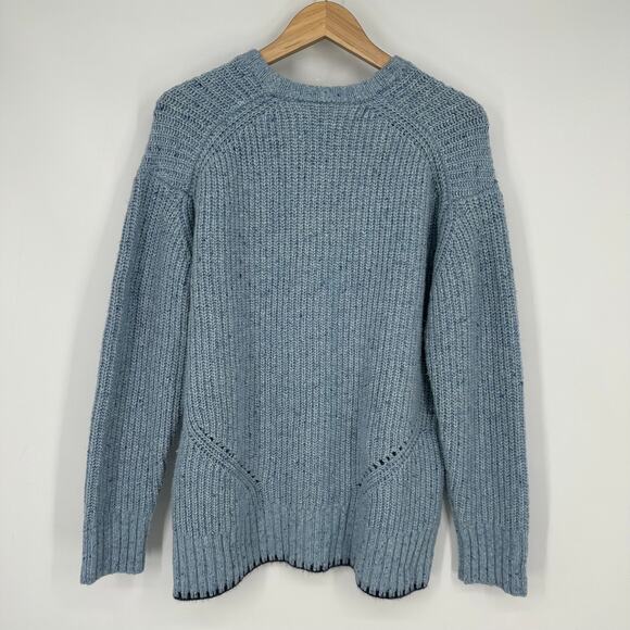 ATM Anthony Thomas Melillo Merino Wool Alpaca Blend Oversize Sweater Chunky Knit - Picture 11 of 16